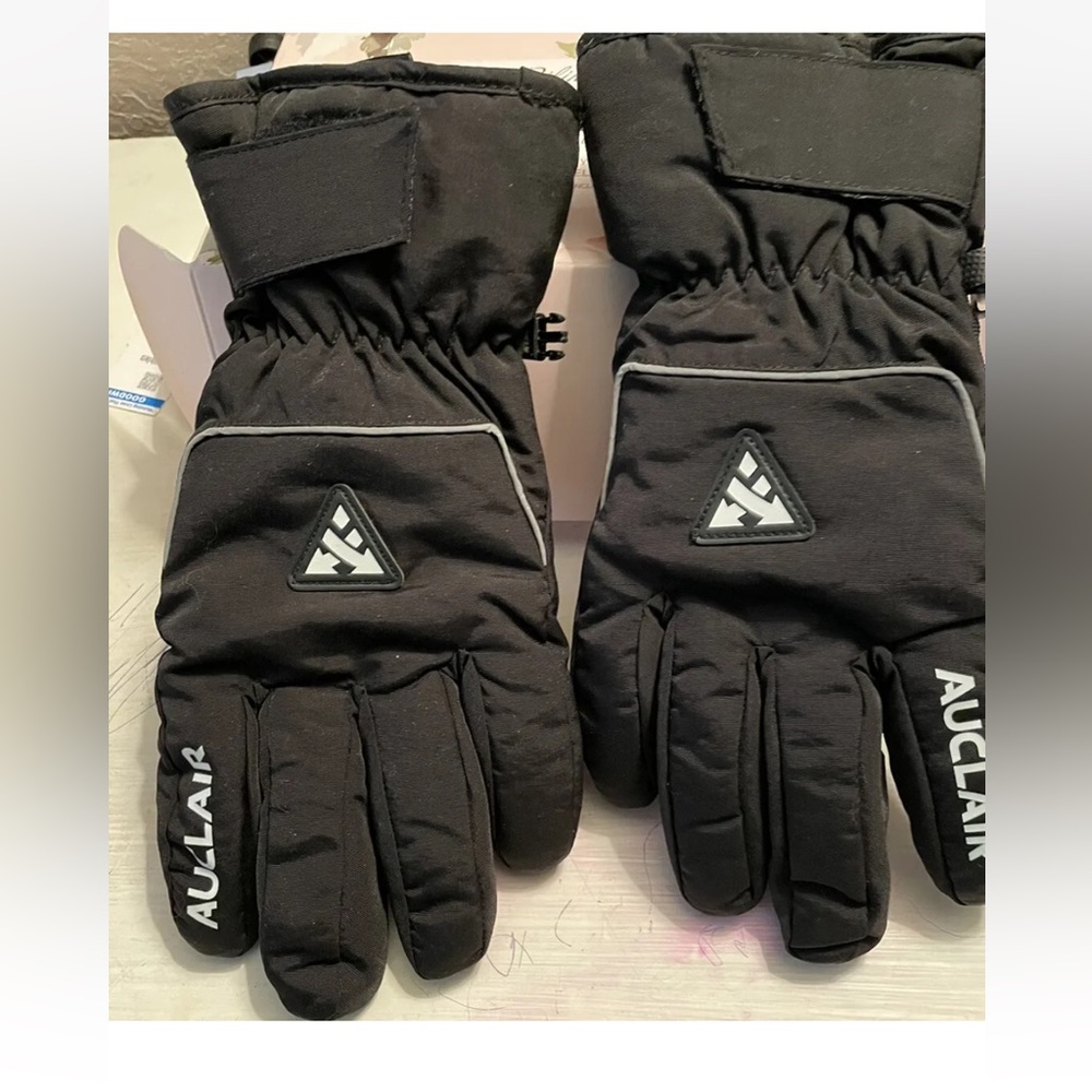 Gloves Auclair G/L Porelle Waterproof Breathable Mirafil Insulated Unisex Black